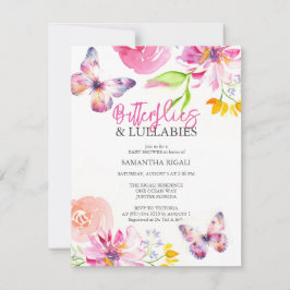 Shower-uitnodigingen voor tuinbaby kaart