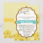 Shower-uitvindingen van mama tot bijen kaart (Voorkant / Achterkant)