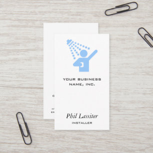 Shower Visitekaartje