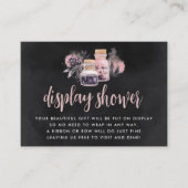 Shower voor Halloween-Baby shower Informatiekaartje (Voorkant)