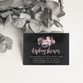 Shower voor Halloween-Baby shower Informatiekaartje