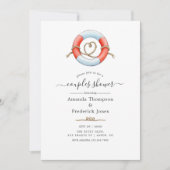 Shower voor walvisparen kaart (Voorkant)