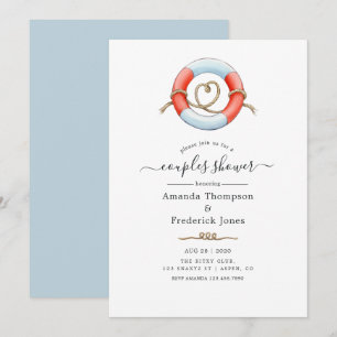 Shower voor walvisparen kaart