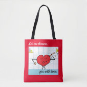 Shower You with Love: Tote Bag (Voorkant)