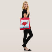 Shower You with Love: Tote Bag (Op model)