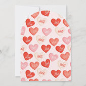 Showered with Love Motor Scooter Bridal Shower Kaart (Achterkant)