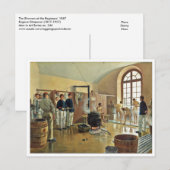 Showers in the Regiment by Eugene Chaperon Briefkaart (Voorkant / Achterkant)