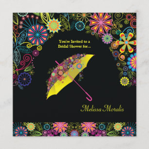 Showers of Brightness Invitation Kaart
