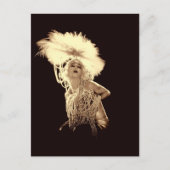 Showgirl Briefkaart (Voorkant)