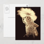  Showgirl Briefkaart (Voorkant / Achterkant)