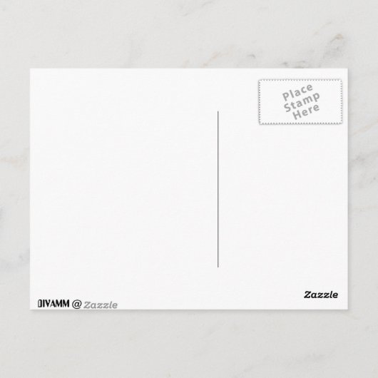  Showgirl Briefkaart (Achterkant)