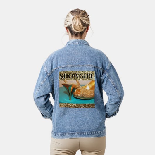 SHOWGIRL DENIM JACKET (Model)