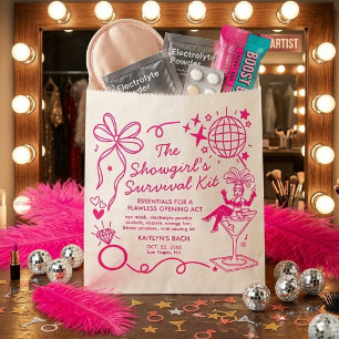 Showgirl Era Bachelorette Party Overlevingskit Bedankzakje