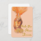 Showgirl Era-kaarten Notitiekaartje (Voorkant / Achterkant)