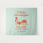 Showgirl Final Showstopper Bachelorette Backdrop Wandkleed (Voorkant (horizontaal))