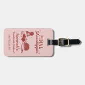 Showgirl Final Showstopper Bachelorette Bagagelabel (Voorkant horizontaal)