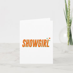 Showgirl New Era Sfeer Esthetische Grafische Outfi Kaart