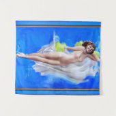 Showgirl van de Amerikaanse kunstenaar Rolf Armstr Wandkleed (Voorkant (horizontaal))