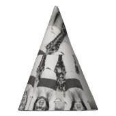 Showgirls op aap bars, speels design. feesthoedjes (Rechts)