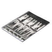 Showgirls op aap bars, speels design. notitieboek (Linkerzijde)