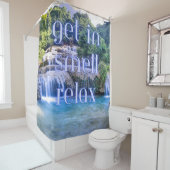 Showgordijn Douchegordijn (In situ)