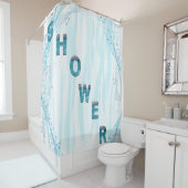 Showgordijn Douchegordijn (In situ)