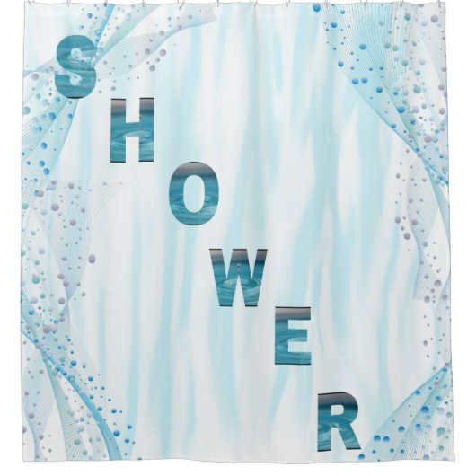 Showgordijn Douchegordijn (Voorkant)