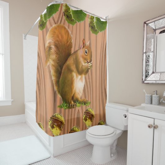 Showgordijn Douchegordijn (In situ)
