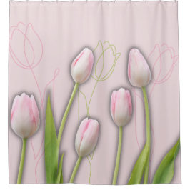 Showgordijn Douchegordijn