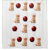 Showgordijnkittens Douchegordijn (Voorkant)