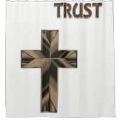 Showgordijnkruis Douchegordijn (Voorkant)