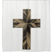 Showgordijnkruis Douchegordijn (Voorkant)