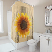 Showgordijnzonnebloemen Douchegordijn (In situ)