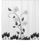 Showgordijnzonnebloemen Douchegordijn (Voorkant)