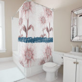 Showgordijnzonnebloemen Douchegordijn (In situ)