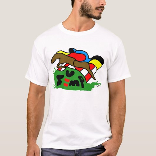 Showjump Jump! T-shirt (Voorkant)