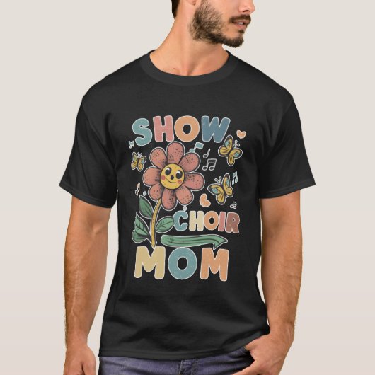 Showkoor Moeder bloem vriend T-shirt (Voorkant)