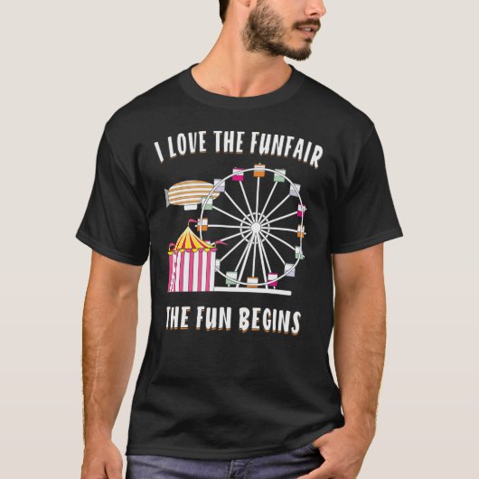 Showman Fun Fair Ferris Wheel T-shirt (Voorkant)