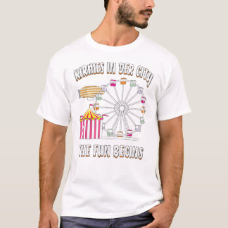 Showman Fun Fair Ferris Wheel T-shirt