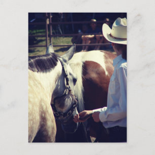 Showmanship in a Horse Show Briefkaart