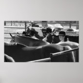 Showmanship in Black and White Poster (Voorkant)