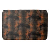 Showmelasse brown gehammerd gebogen glas herhaald badmat (Voorkant)