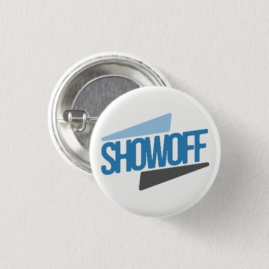 SHOWOFF Merk Button (Voorkant /achterkant)