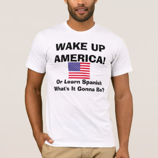 ShowProof, WAKE UPAMERICA! Of Lea... - Gepersonali T-shirt
