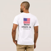 ShowProof, WAKE UPAMERICA! Of Lea... - Gepersonali T-shirt (Achterkant volledig)