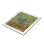 Shows dagelijks 4-inch keramische tapijten tegeltje (Zijkant)