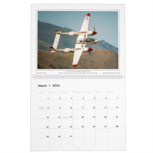 Shows en zendkalender Kalender (Mar 2026)