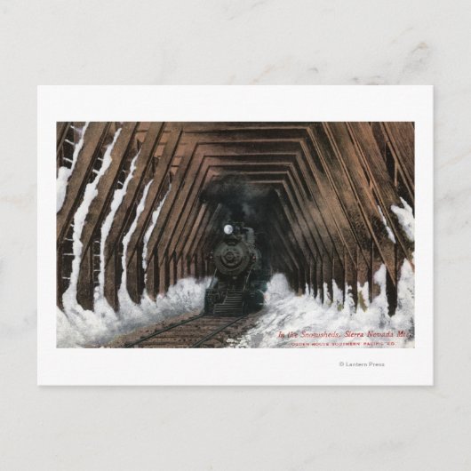 Showsheds Railroad Briefkaart (Voorkant)