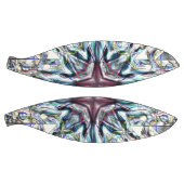 Showtextuur kaleidoscoop in zandige zilverkleuren basketbal (Panelen)