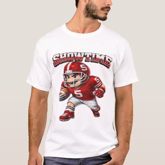Showtime Football Men's T-Shirt  (Voorkant)